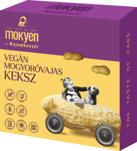 Mokyen by Majomkenyér - Vegán-mogyoróvajas keksz - 50g