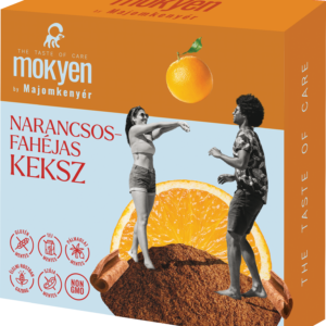 Mokyen by Majomkenyér - Narancsos-fahéjas keksz - 50g
