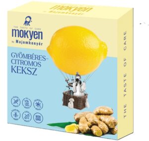 Mokyen by Majomkenyér - Gyömbéres-citromos keksz  50g