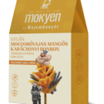 VEGÁN Mogyoróvajas-mangós karácsonyi bonbon őrölt tigrismogyoróba forgatva 200g