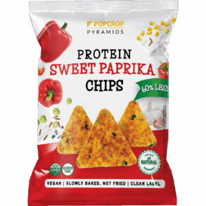 Popcrop Pyramids sweet paprika ízű protein chips 60 g
