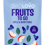 Owolovo Frui to Go 100% Gyümölcspüré Alma-Kék Áfonya 200 g